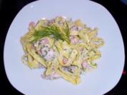 Pasta: Fettucine in Crema di salmone - Rezept