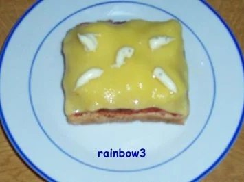 Zwischensnack: Toast, fruchtig und überbacken - Rezept