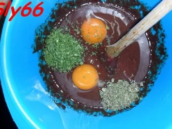 Rezept: Suppeneinlagen:Leberspätzle a`la Arrabiata Bild Nr. 6 Suppeneinlagen:Leberspätzle a`la Arrabiata - Rezept - Bild Nr. 6