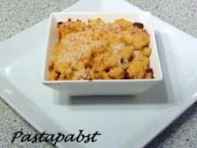 Fruchtiges Ragout unter der Polentahaube - Rezept