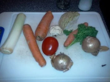 Rezept: Rindfleischsuppe - gibt's auch ohne Tüte :-) Bild Nr. 4 Rindfleischsuppe - gibt's auch ohne Tüte :-) - Rezept - Bild Nr. 4