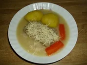 Gekochtes Rindfleisch mit Soße - Rezept