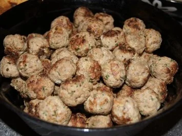 Pikante Hackbällchen - Rezept