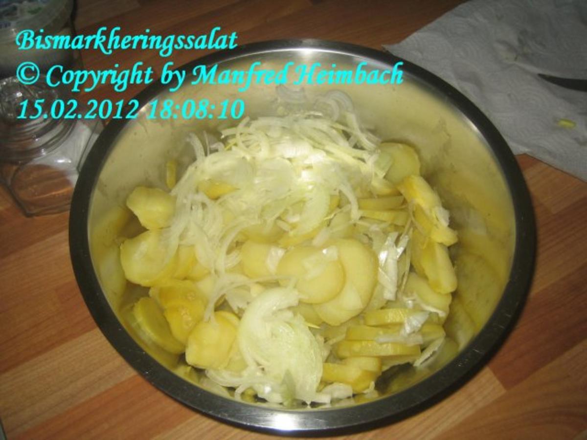 Salat – Manfred’s Bismarkheringsalat - Rezept - Bild Nr. 5