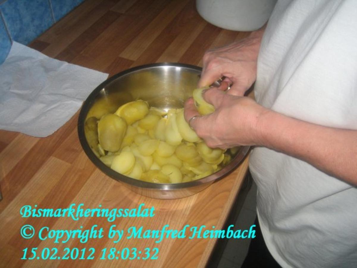 Salat – Manfred’s Bismarkheringsalat - Rezept - Bild Nr. 6