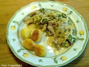 Rezept: Geschnetzeltes unter der Selleriehaube Bild Nr. 3 Geschnetzeltes unter der Selleriehaube - Rezept - Bild Nr. 3