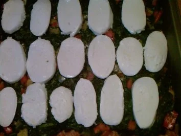 Rezept: Aufläufe/ Überbackenes: Geschichteter Hackbraten Bild Nr. 4 Aufläufe/ Überbackenes: Geschichteter Hackbraten - Rezept - Bild Nr. 4