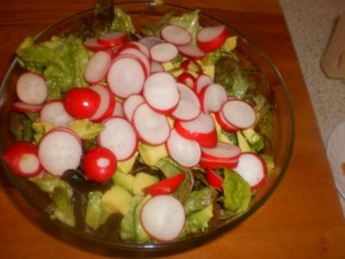 Avocadosalat mit Blattsalat - Rezept - Bild Nr. 8