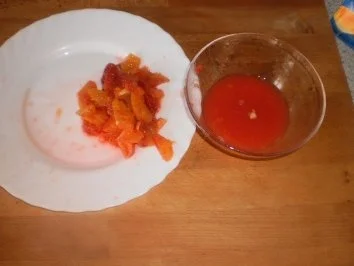 Terrine von Blutorangen mit Mohnsauce - Rezept - Bild Nr. 3