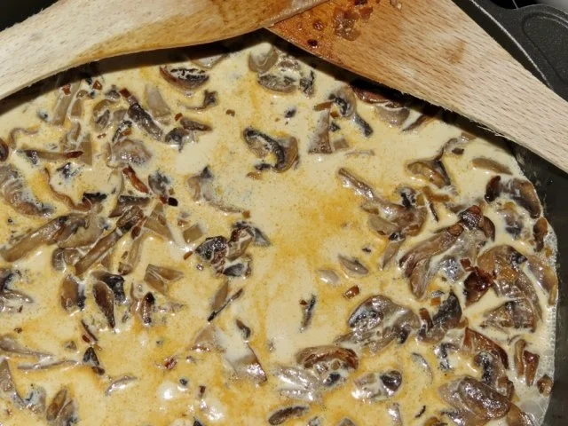 Rezept: JägerSahneschnitzel Bild Nr. 2 JägerSahneschnitzel - Rezept - Bild Nr. 2