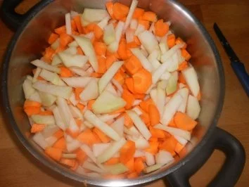 Rezept: Schweinrollbraten ~ Möhren-Kohlrabi-Gemüse Bild Nr. 10 Schweinrollbraten ~ Möhren-Kohlrabi-Gemüse - Rezept - Bild Nr. 10