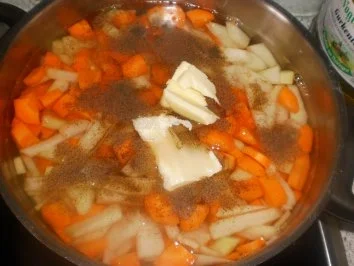 Rezept: Schweinrollbraten ~ Möhren-Kohlrabi-Gemüse Bild Nr. 11 Schweinrollbraten ~ Möhren-Kohlrabi-Gemüse - Rezept - Bild Nr. 11