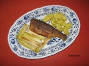 Bratforelle mit Lauchweiß - Rezept