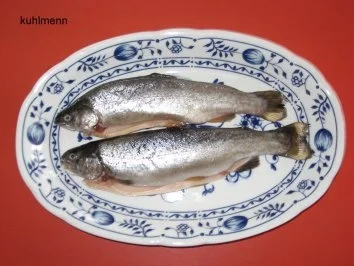 Bratforelle mit Lauchweiß - Rezept - Bild Nr. 2