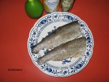 Bratforelle mit Lauchweiß - Rezept - Bild Nr. 3