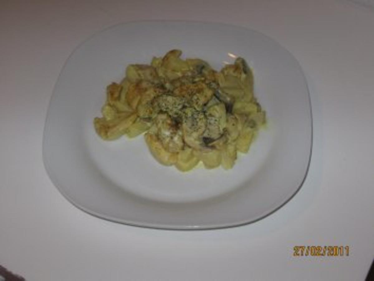 Curry - Geschnetzeltes mit Ananas - Rezept