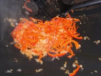 Rezept: Alles aus einem Topf: Gewokte Reispfanne Bild Nr. 5 Alles aus einem Topf: Gewokte Reispfanne - Rezept - Bild Nr. 5