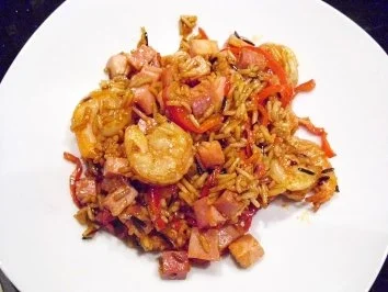 Rezept: Alles aus einem Topf: Gewokte Reispfanne Alles aus einem Topf: Gewokte Reispfanne - Rezept