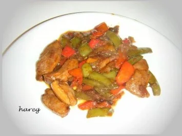 Rezept: Asia-Pfanne mit Entenbruststreifen Bild Nr. 8 Asia-Pfanne mit Entenbruststreifen - Rezept - Bild Nr. 8