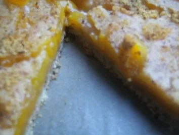 Rezept: Pfirsich - Torte ((warm ein Genuß,)) aber auch kalt sehr lecker Bild Nr. 2 Pfirsich - Torte ((warm ein Genuß,)) aber auch kalt sehr lecker - Rezept - Bild Nr. 2