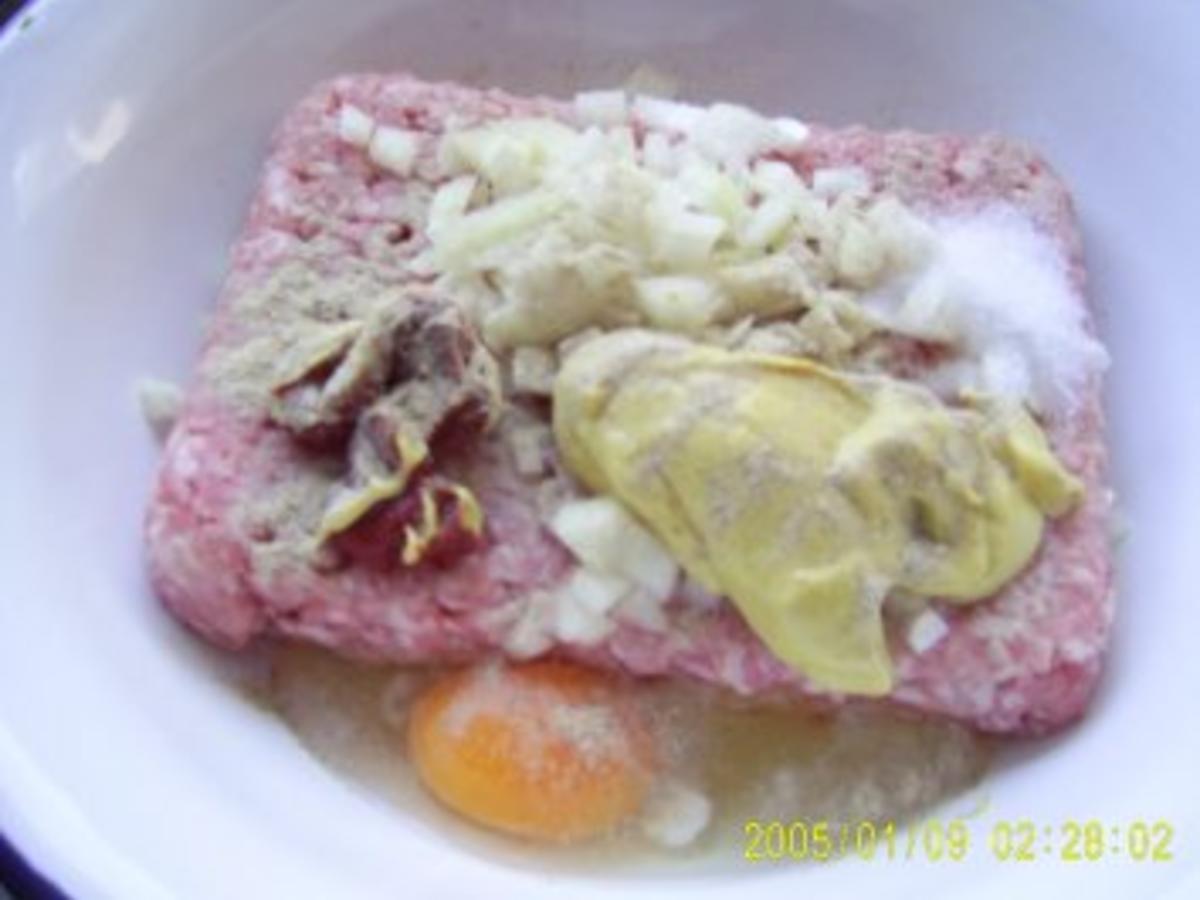 Hacksteak in einer Pilz Sahne Soße - einfach - 63 kcal/100g