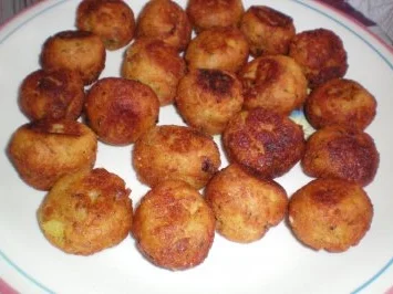 Rezept: Kartoffel-Thunfisch Bällchen Kartoffel-Thunfisch Bällchen - Rezept