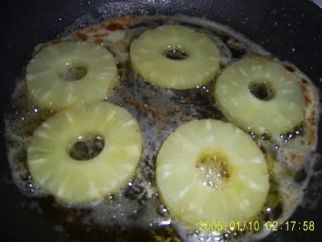 Hähnchenschnitzel mit Ananas - Rezept - Bild Nr. 7