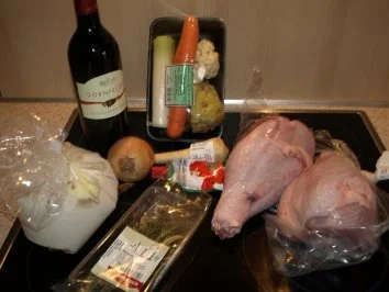 Putenkeulen in Rotweinsoße - Rezept - Bild Nr. 2