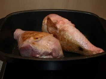 Putenkeulen in Rotweinsoße - Rezept - Bild Nr. 4