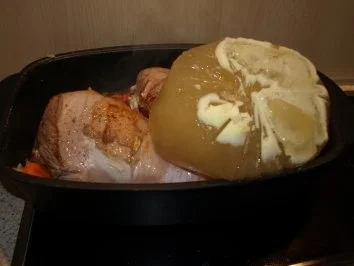 Putenkeulen in Rotweinsoße - Rezept - Bild Nr. 5