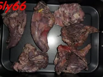 Fleischgerichte:Kaninchen in Rotweinsoße - Rezept - Bild Nr. 3