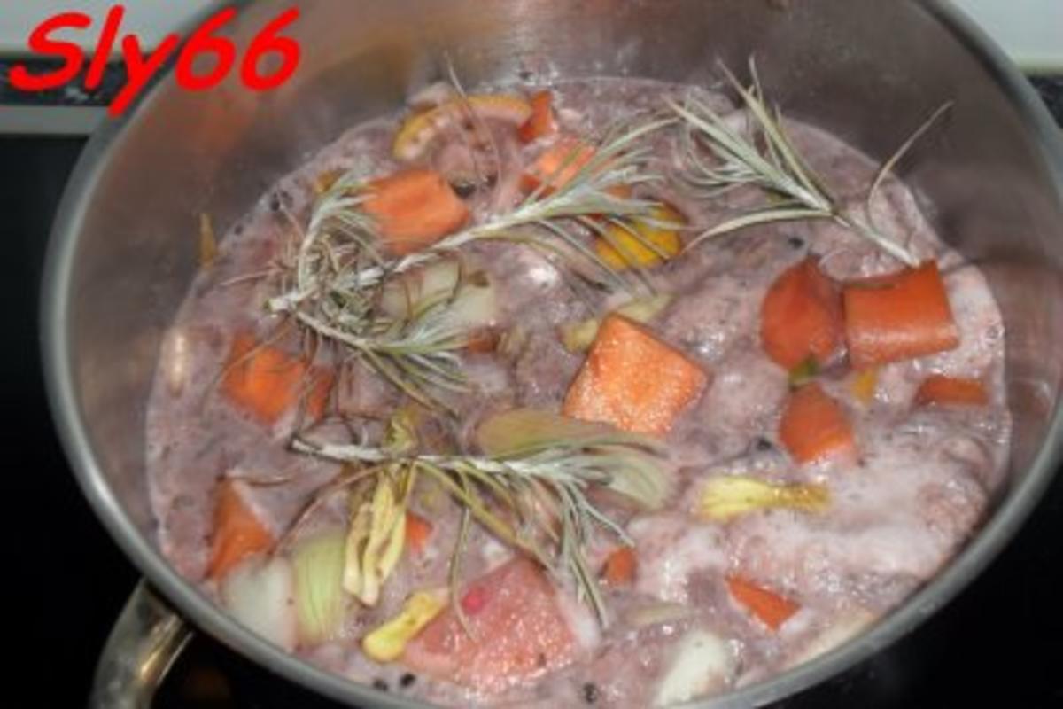 Fleischgerichte:Kaninchen in Rotweinsoße - Rezept - Bild Nr. 5