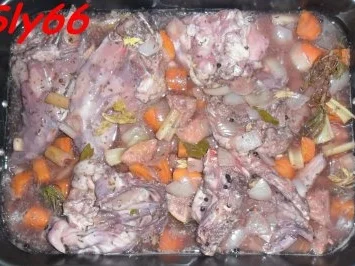 Fleischgerichte:Kaninchen in Rotweinsoße - Rezept - Bild Nr. 6