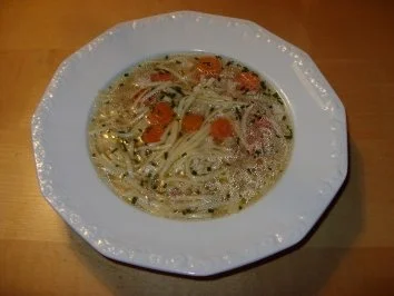 C: Hühnersuppe - Rezept