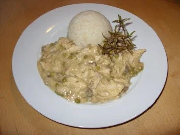 Rezept: D: Hühnerfrikasee D: Hühnerfrikasee - Rezept