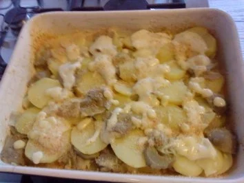 Rezept: Zwergi's Artischocken-Kartoffel-Auflauf Bild Nr. 4 Zwergi's Artischocken-Kartoffel-Auflauf - Rezept - Bild Nr. 4