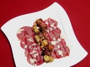 Carpaccio vom Hirschen mit Pilzen und Parmesan - Rezept