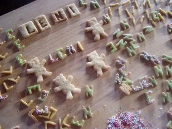 -Geburtstag- Buchstabenkekse für Leni - Rezept - Bild Nr. 3