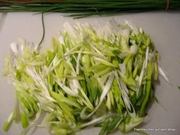 Rezept: Flammkuchen auf dem Wrap Bild Nr. 3 Flammkuchen auf dem Wrap - Rezept - Bild Nr. 3