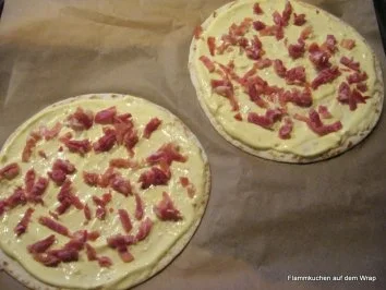 Rezept: Flammkuchen auf dem Wrap Bild Nr. 6 Flammkuchen auf dem Wrap - Rezept - Bild Nr. 6