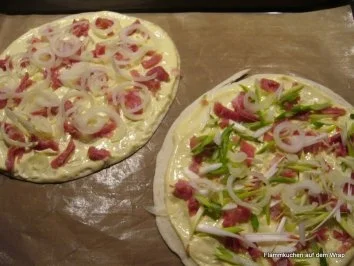 Rezept: Flammkuchen auf dem Wrap Bild Nr. 7 Flammkuchen auf dem Wrap - Rezept - Bild Nr. 7