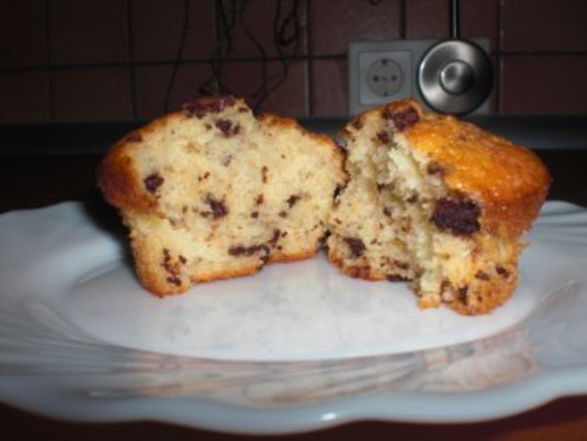 Bilder für Bananen-Schoko-Muffins - Rezept