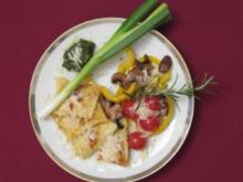 Lachsravioli mit Dill-Pesto und Ofengemüse - Eigelstein - Rezept