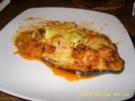 gefüllte Aubergine - Rezept
