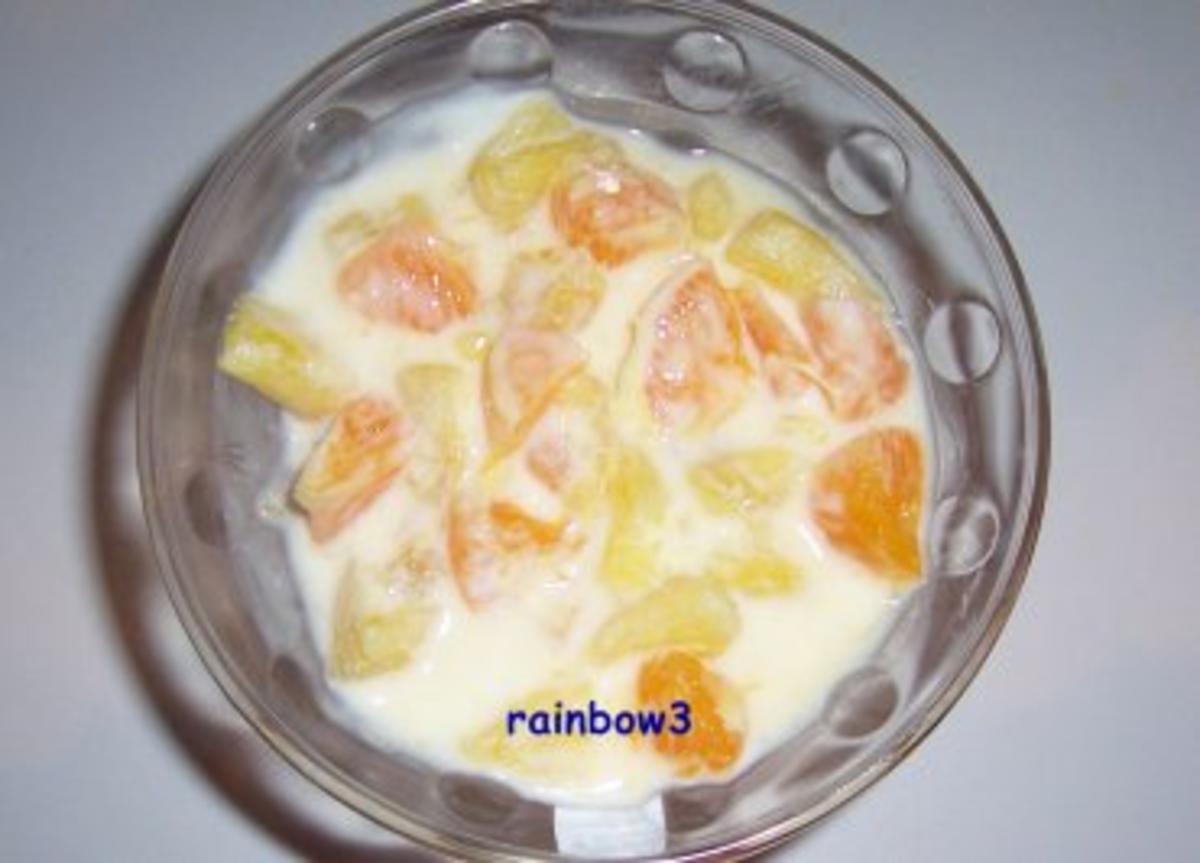 Dessert: Schneller Obstsalat mit Vanillejoghurt - Rezept - Bild Nr. 3