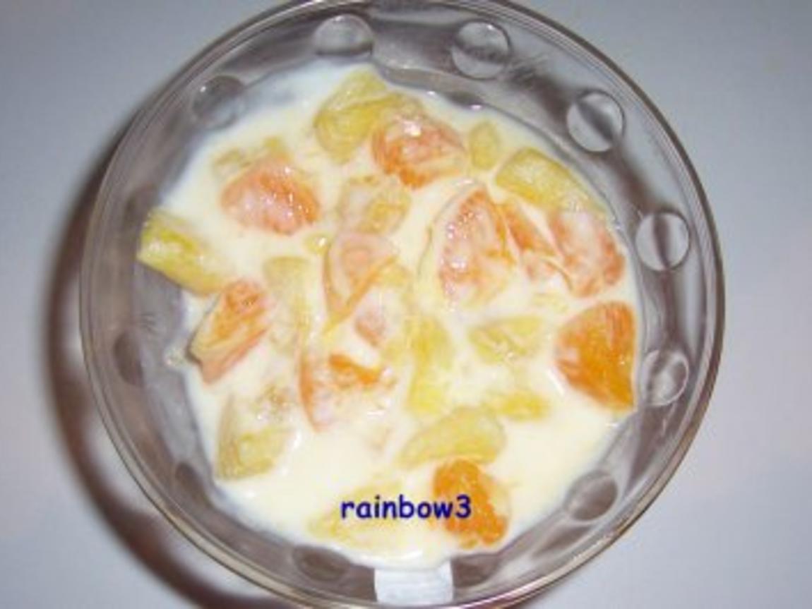 Dessert: Schneller Obstsalat mit Vanillejoghurt - einfach - von rainbow3