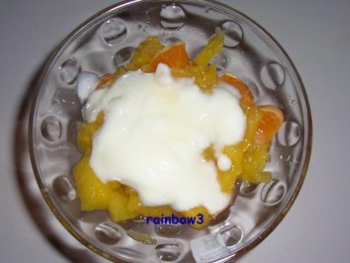 Dessert: Schneller Obstsalat mit Vanillejoghurt - einfach - von rainbow3