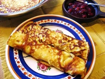 Eier-Pfannkuchen - Rezept