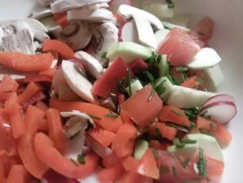 Rezept: Bunter Salat Bild Nr. 2 Bunter Salat - Rezept - Bild Nr. 2