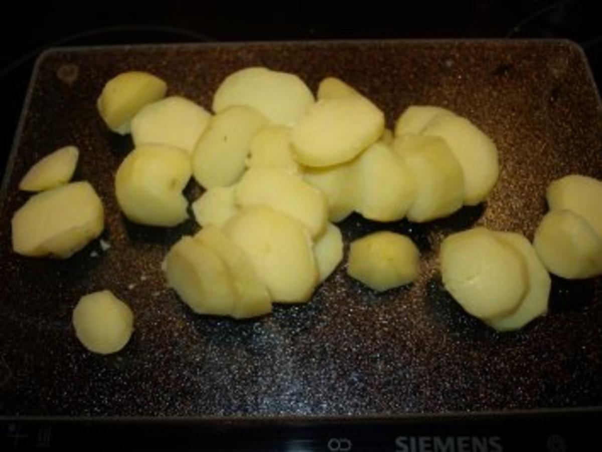 Dorsch im Spinatbett mit Kartoffeldecke - Rezept - Bild Nr. 6